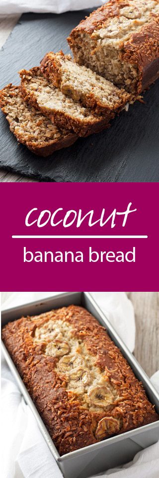coconut banana bread | ahappyfooddance.com