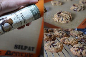 Chocolate Cherry Oatmeal Cookies | Granola like Oatmeal Cookies, 70% chocolate, dried cherries = pure awesomeness 