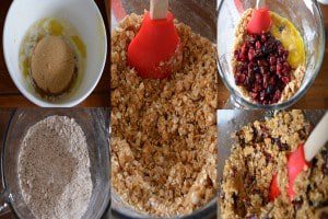 Chocolate Cherry Oatmeal Cookies | Granola like Oatmeal Cookies, 70% chocolate, dried cherries = pure awesomeness 
