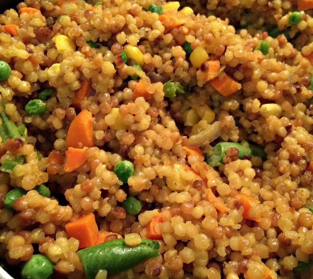 Coconut curry couscous 