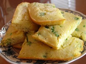 Green Onion Cornbread