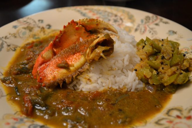 Chettinad Crab Curry