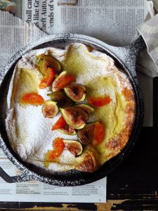 Fig And Blood Orange Dutch Baby Pancake