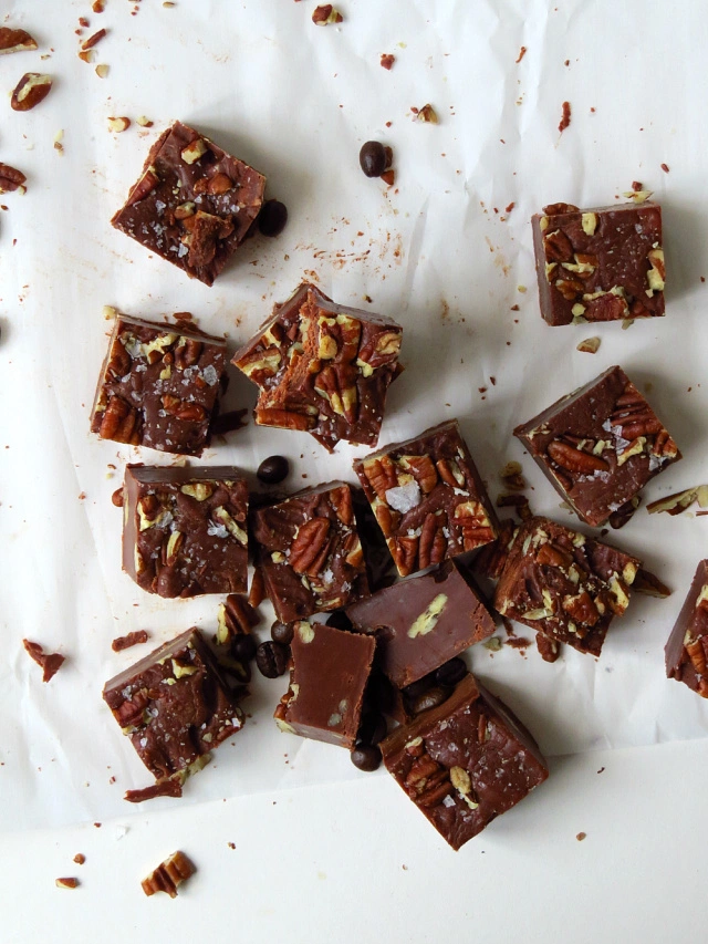 Mocha Pecan Fudge (GF)