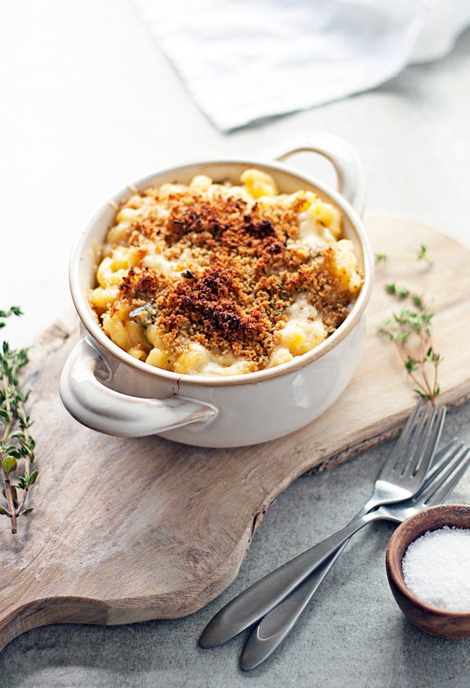 green chile macaroni and cheese | ahappyfooddance.com