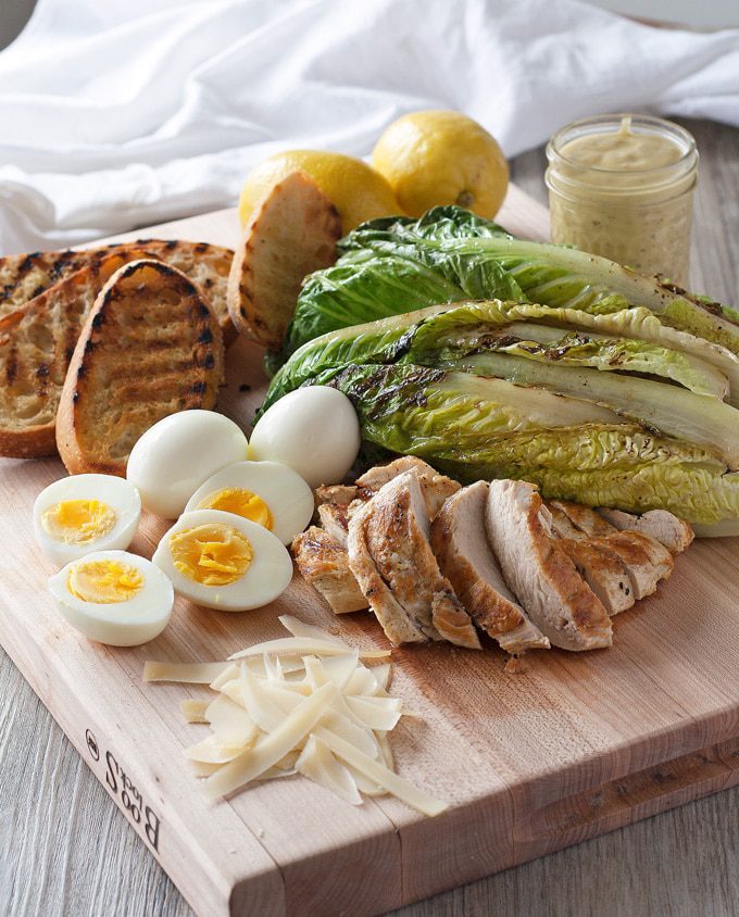 grilled caesar salad | ahappyfooddance.com