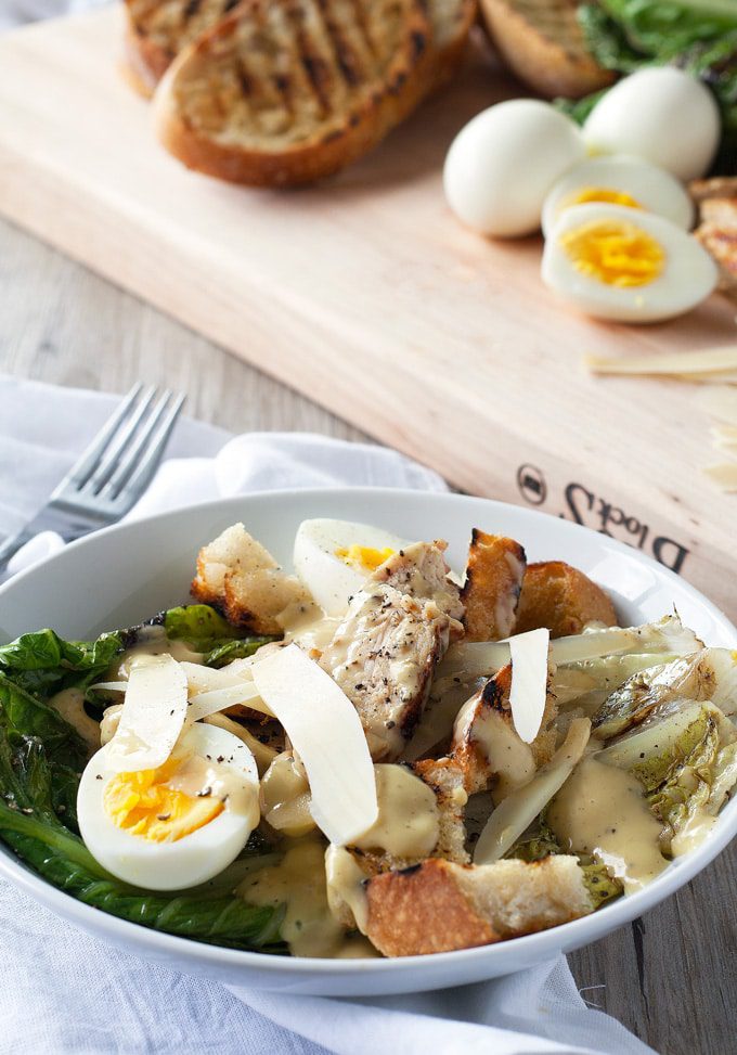 grilled caesar salad | ahappyfooddance.com