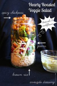 Hearty Roasted Veggie Salad