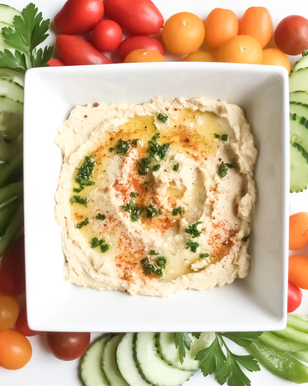 A Trick For Creamy Hummus