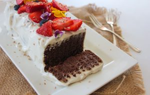 Vegan Chocolate Ripple Cake: Cake Hack