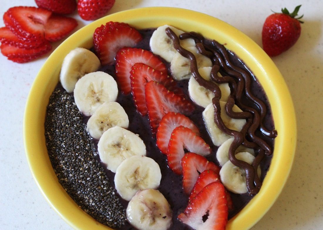 Beat The Heat Chocolate Smoothie Bowl