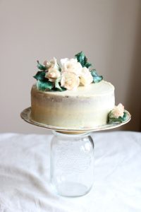 Black Tea Cake With Bramble Jam And Lemon Buttercream