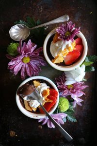 Chocolate Orange Pots De Creme With Cinder Toffee (GF)