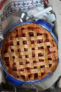 Strawberry And Rhubarb Pie