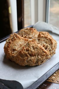 Cheese, Onion And Rosemary Soda Bread