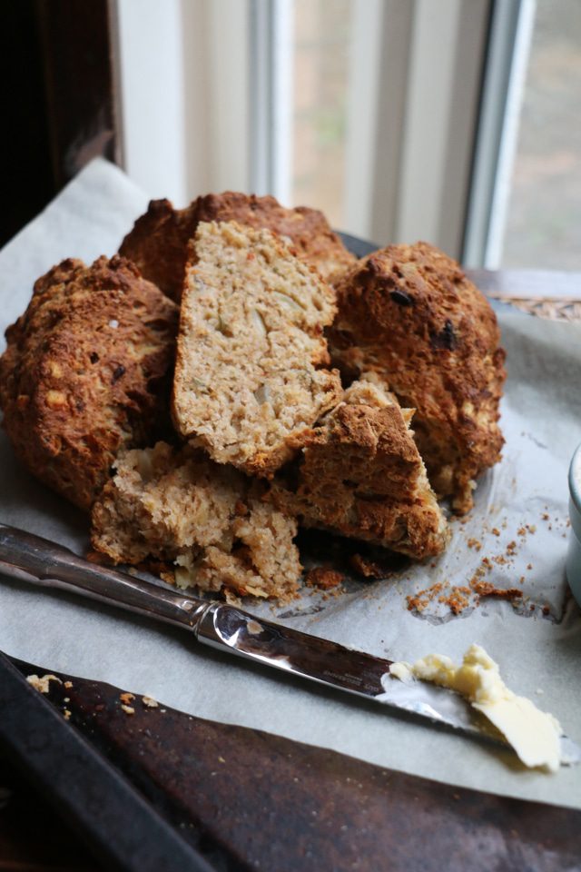 Cheese, Onion And Rosemary Soda Bread | Cooking Goals