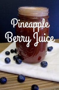 Pineapple Berry Juice