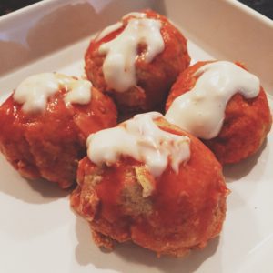 Buffalo Chicken Meatballs