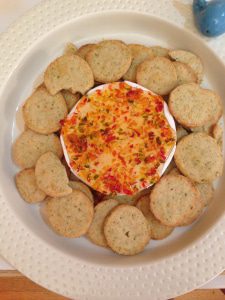 Sweet Heat Pepper Jelly With Cilantro Lime Crackers