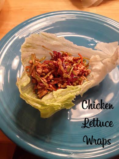 Chicken Lettuce Wraps