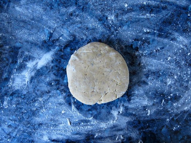 making of coffee cookies