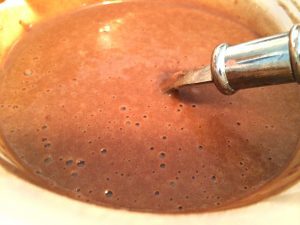 Chocolate Blueberry Mug Cake