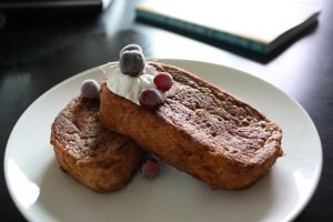 Butternut French Toast, Vegan Style!