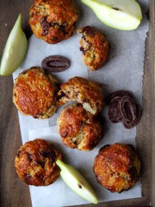 Spiced Pear And Chocolate Buttermilk Scones