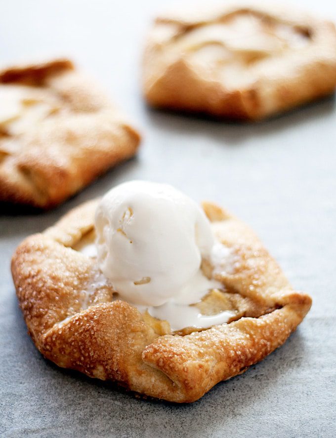 Pear And Frangipane Galettes