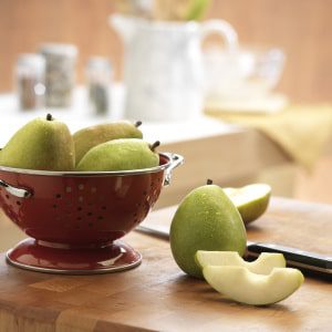 Sweet Spring Salad With Pears, Mâche And Balsamic Reduction