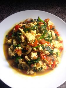 The Basic Tofu Scramble