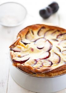 Plum Clafoutis