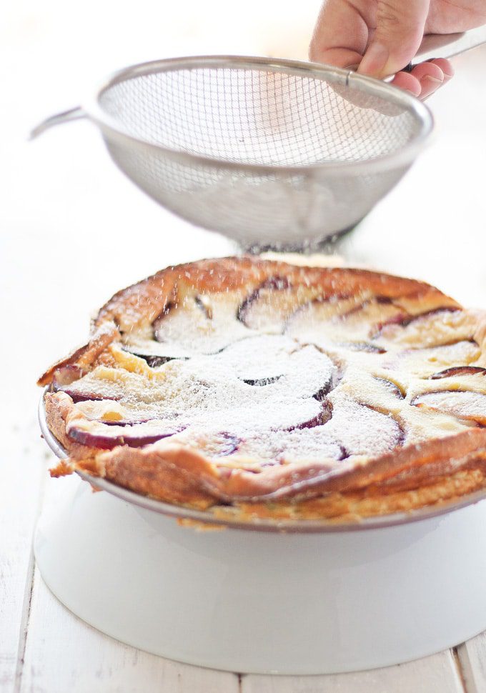 Plum Clafoutis | ahappyfooddance.com
