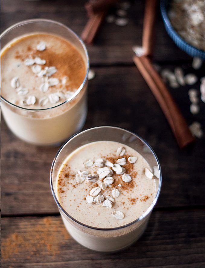 pumpkin oatmeal smoothie