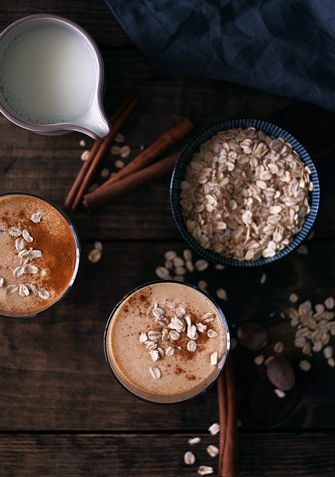 pumpkin oatmeal smoothie
