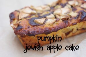 Bake: Pumpkin Jewish Apple Cake And A Giveaway!!!!