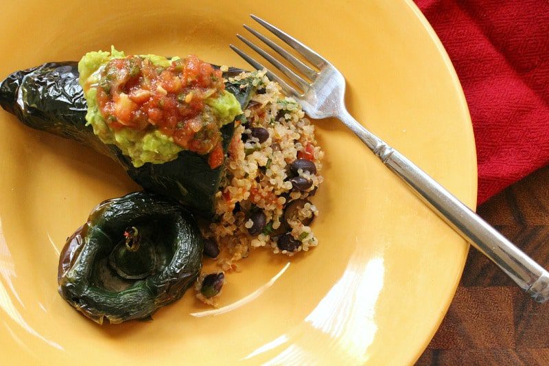quinoa stuffed peppers