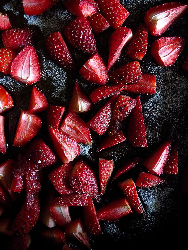 roasted strawbs