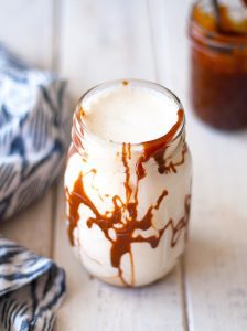 Salted Caramel Milkshakes