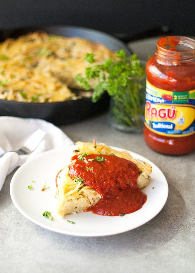 spaghetti alla chitarra pie | ahappyfooddance.com