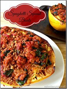 Spaghetti Squash Boats