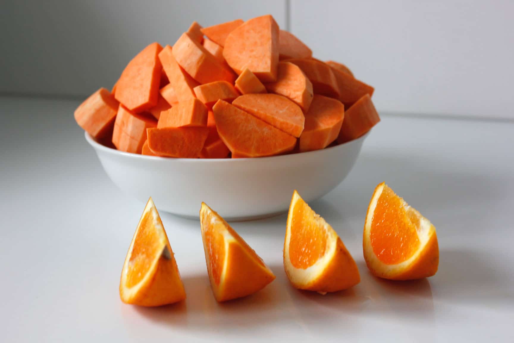 Spiced Maple Sweet Potatoes by Bite-Sized Victories
