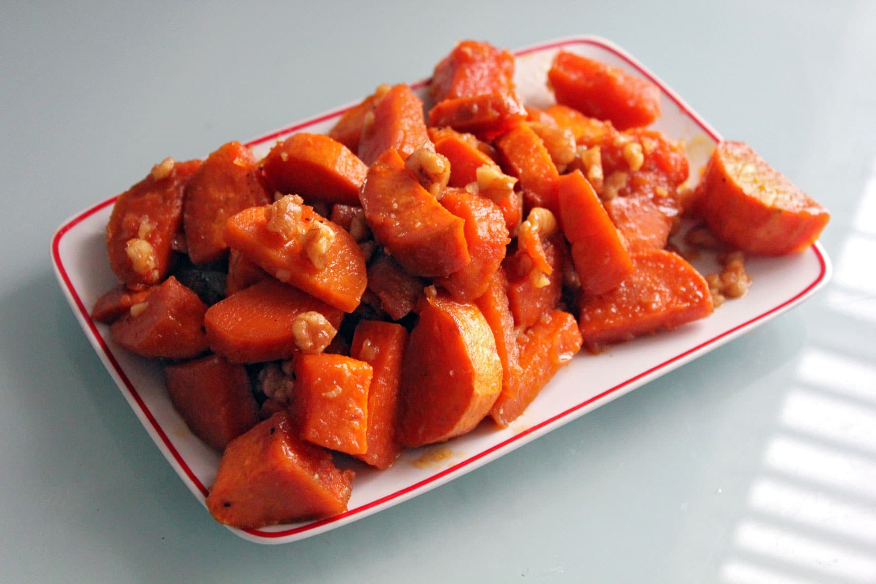 Spiced Maple Sweet Potatoes by Bite-Sized Victories