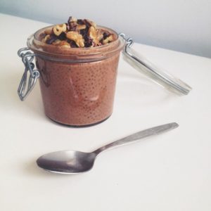 Raw Cacao Chia Pudding