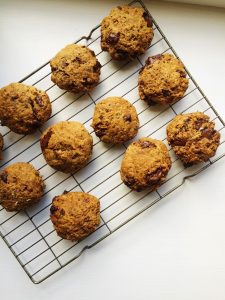 Soft Centred Dark Chocolate Chunk Cookies