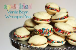 Bake: Sprinkled Vanilla Bean Whoopie Pies