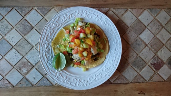 Fish Tacos With Mango Salsa