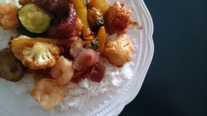 Actifry Kung Pao Shrimp Stir Fry