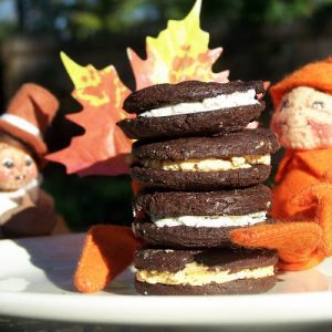 Homemade Halloween Oreos