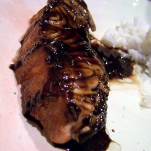 Balsamic Glazed Salmon